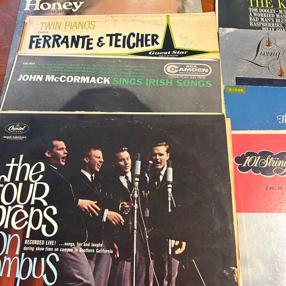 Lot of 15 lp albums 1970's era